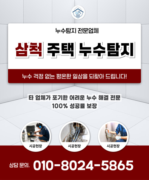 주택누수탐지 모바일 비주얼 0